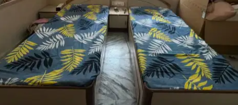 SINGLE BED 2 WITH 2 SIDE TABLE