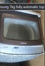 Samsung 7kg fullynism washing machine. It is in good workin