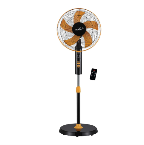 V-Guard Esfera 5 Blade Pedestal Fan With Remote Control | Three Fan