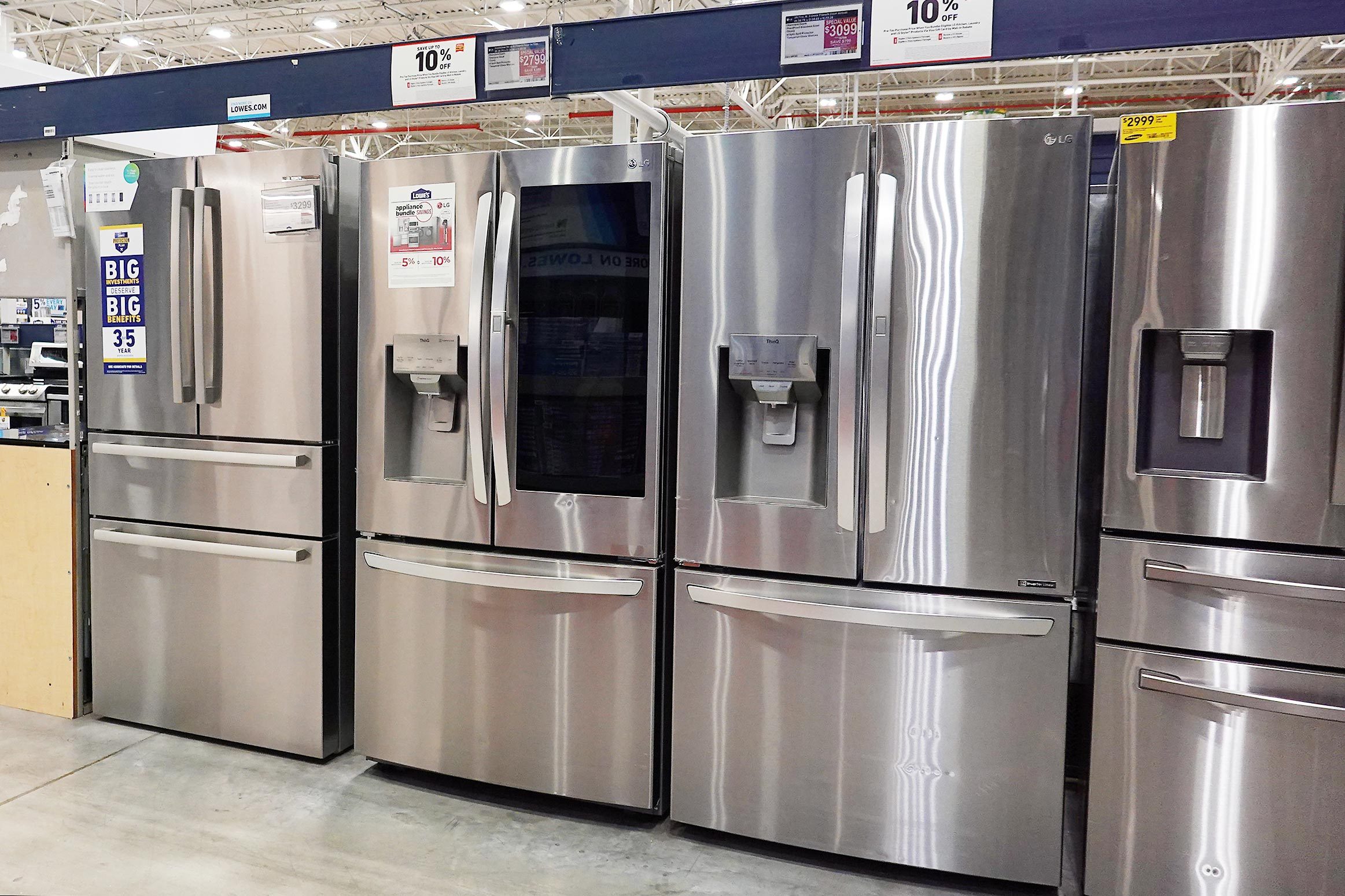 “Keep your food fresh, drinks chilled, and your kitchen stylish with our energy-efficient refrigerators.”