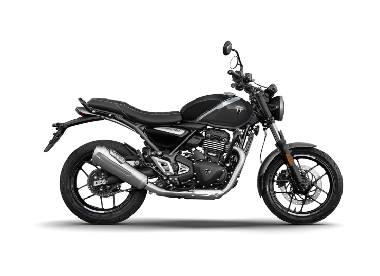 TRIUMPH T4 Bike Phantom Black Booking for Ex-Showroom